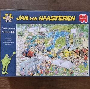 Jan Van Haasteren The Film Set 1000 pc Comic Puzzle - Jumbo